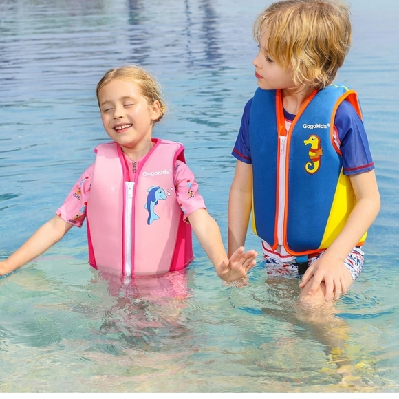 Gogokids Kids Swim Vest, Toddler Float Jacket - Boys Girls Children L - Picture 10 of 12
